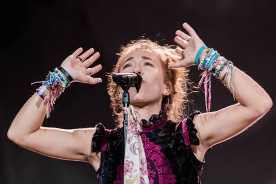 Lauren Daigle on stage
