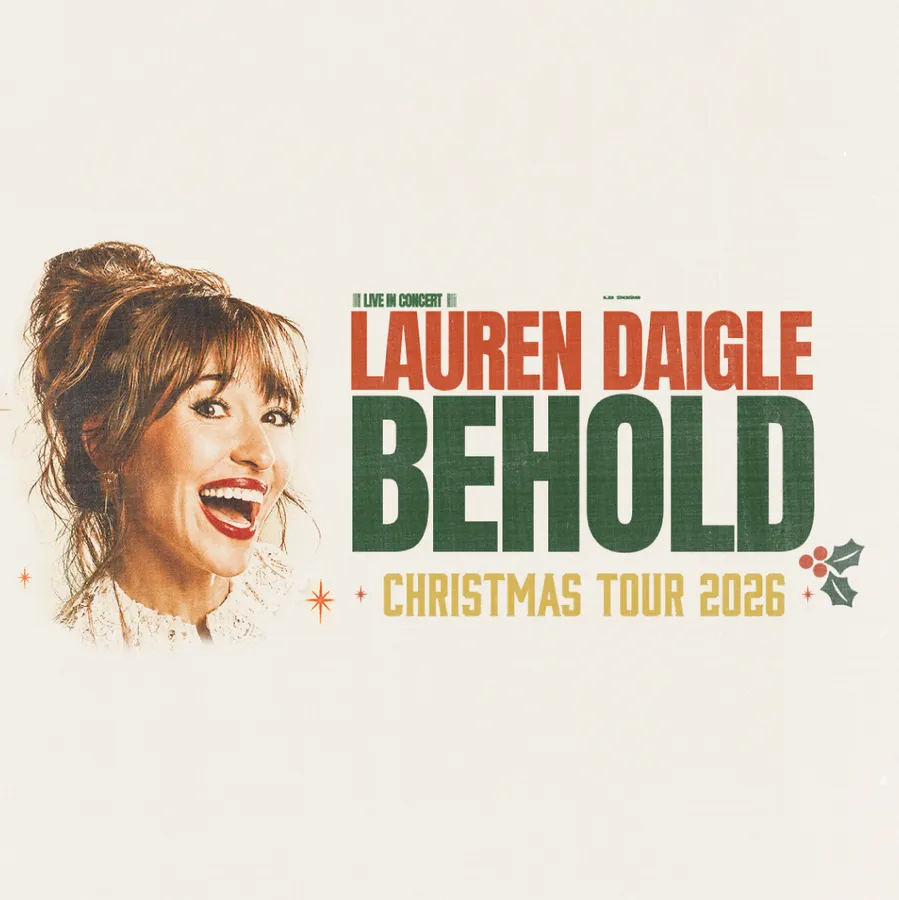 Lauren Daigle 2026 live concert poster